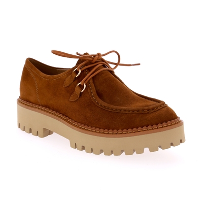 Gioia veterschoenen cognac