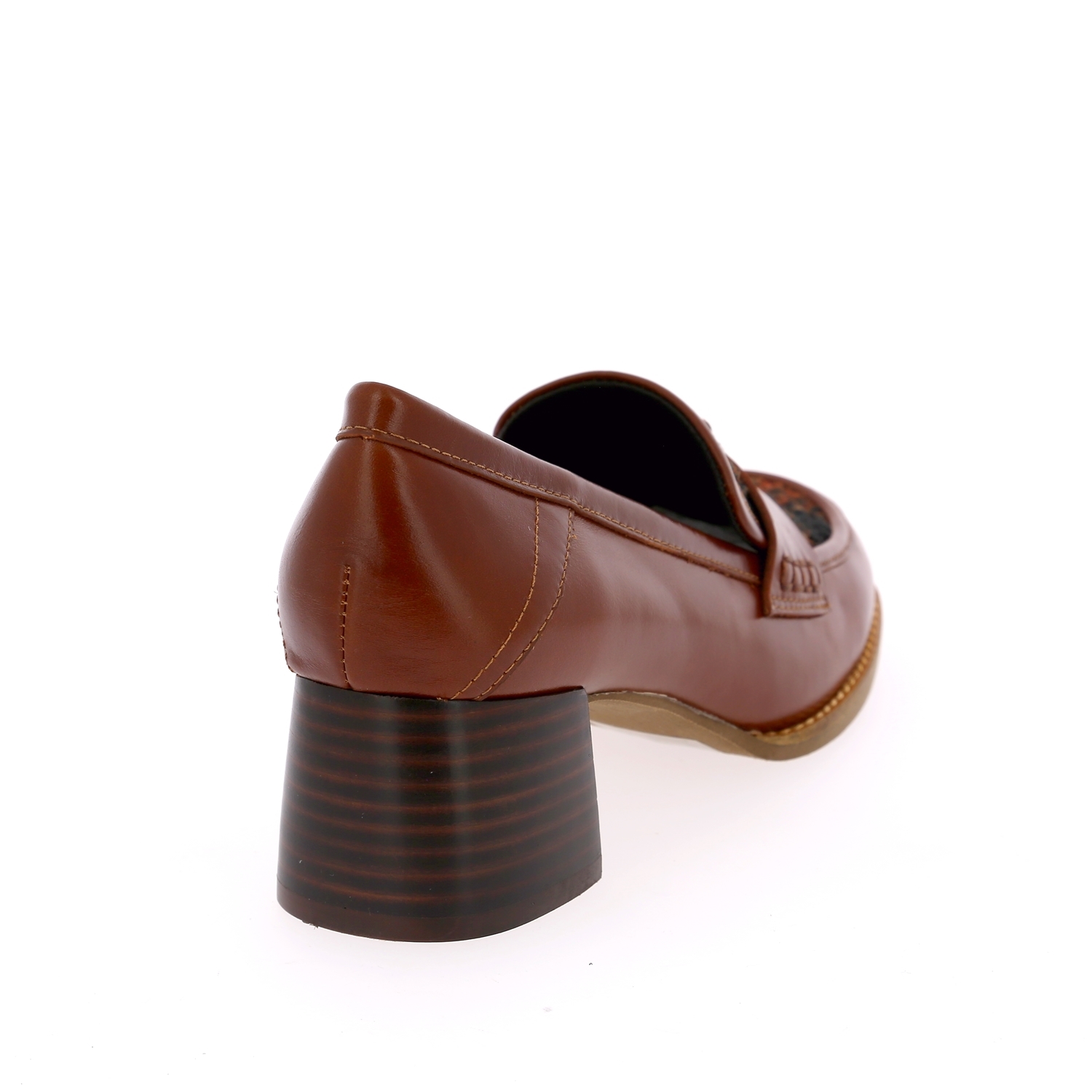 Zoom Gioia moccassins cognac