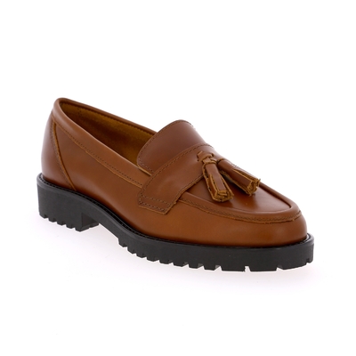 Ella Cruz moccassins cognac