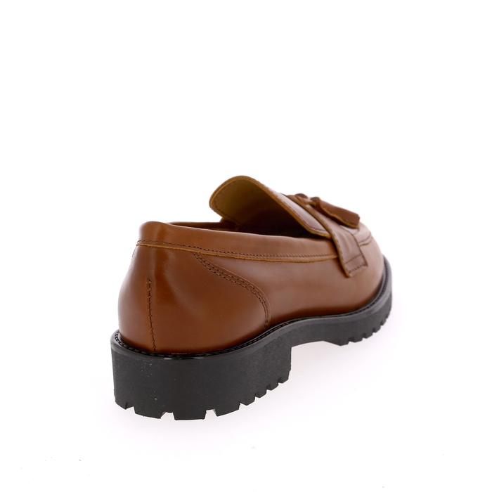 Ella Cruz Instappers - instapschoenen cognac