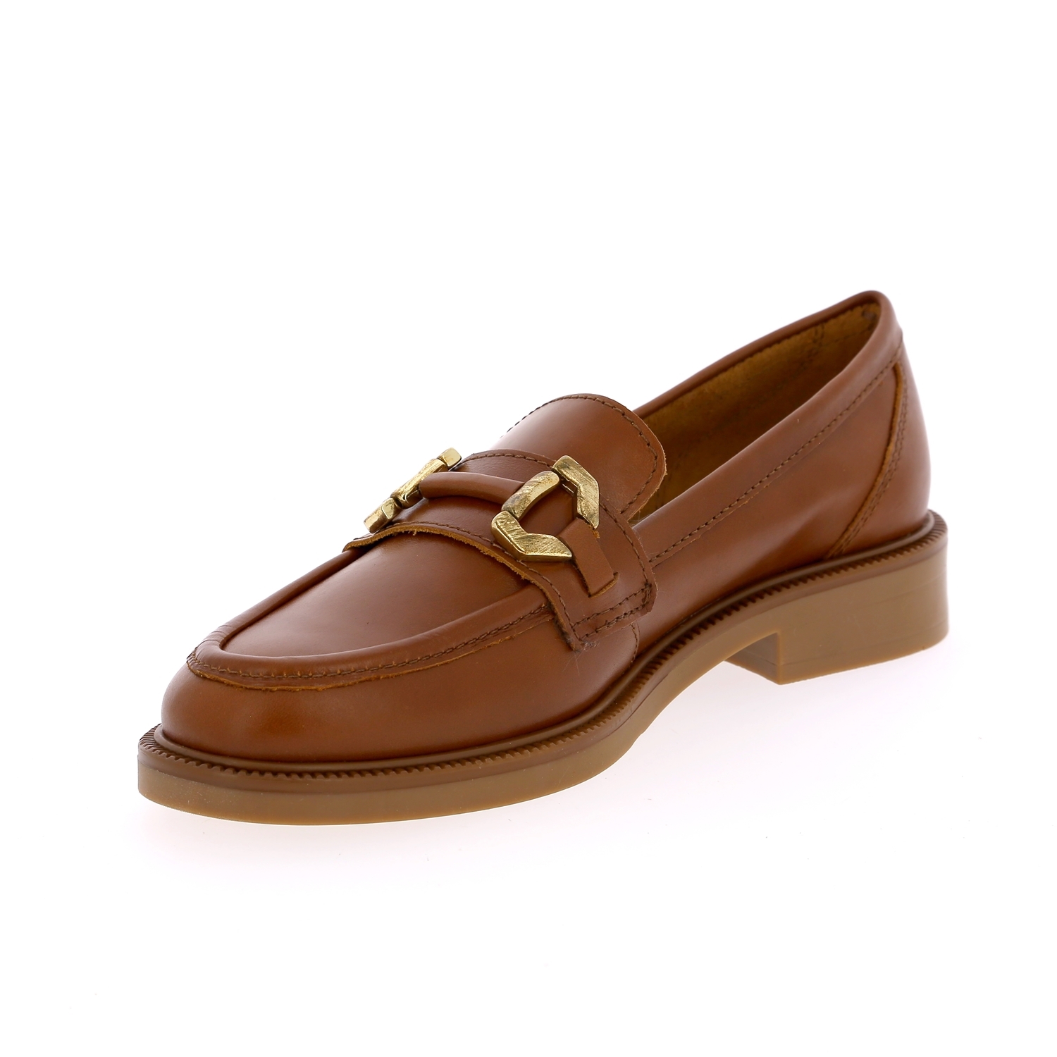 Zoom Ella Cruz instappers - instapschoenen cognac