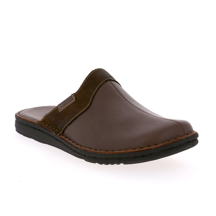 Cypres pantoffels bruin bruin