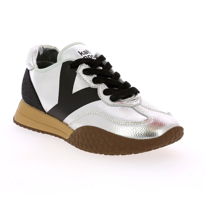 Keh-noo Sneakers zilver