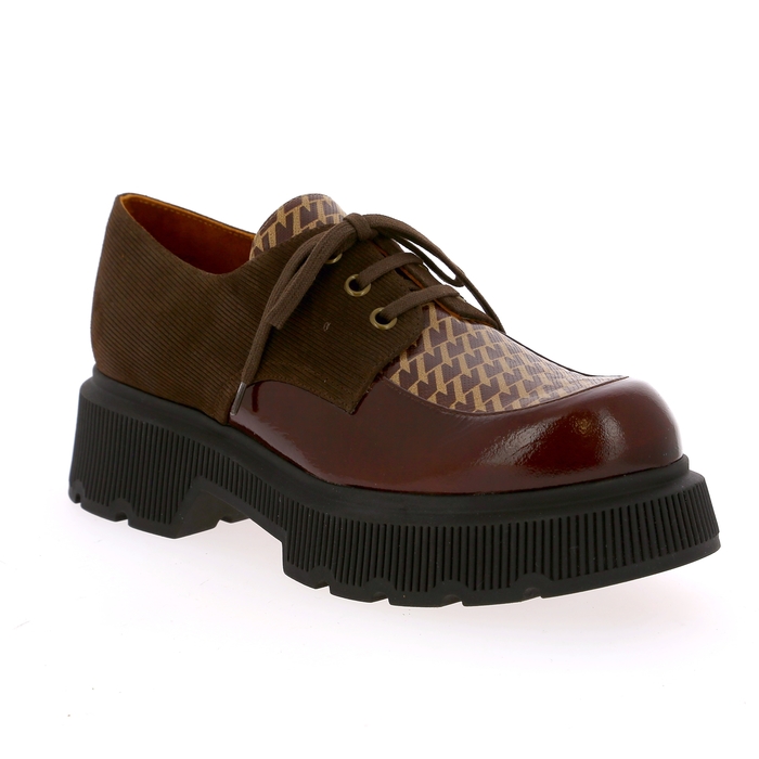 Chie Mihara Veterschoenen bruin