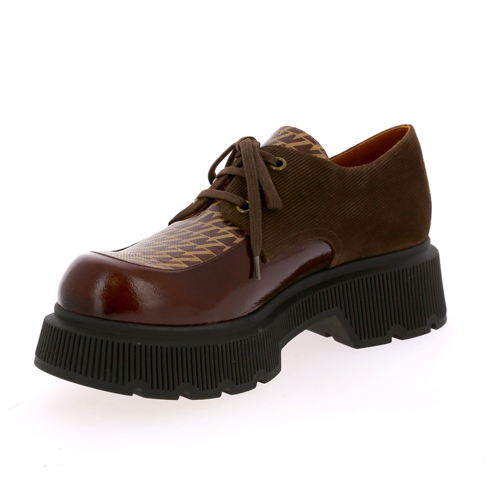 Chie Mihara Veterschoenen bruin