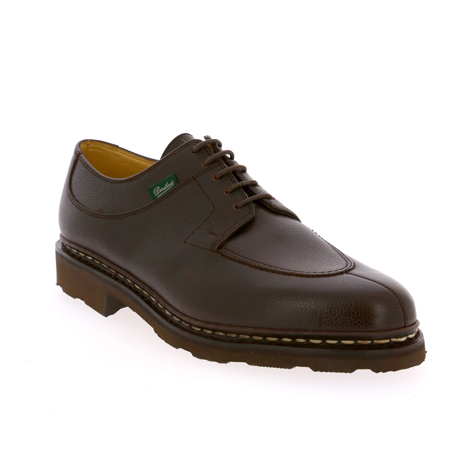 Zoom Paraboot veterschoenen koffie