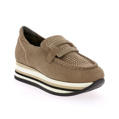 Softwaves moccassins taupe