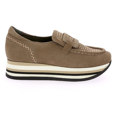 Softwaves moccassins taupe