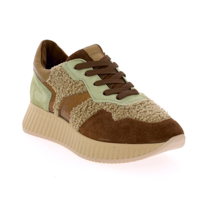 Softwaves sneakers bruin