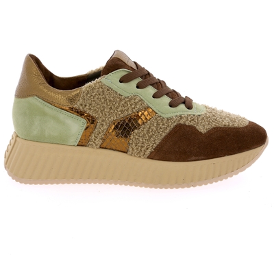 Softwaves sneakers bruin