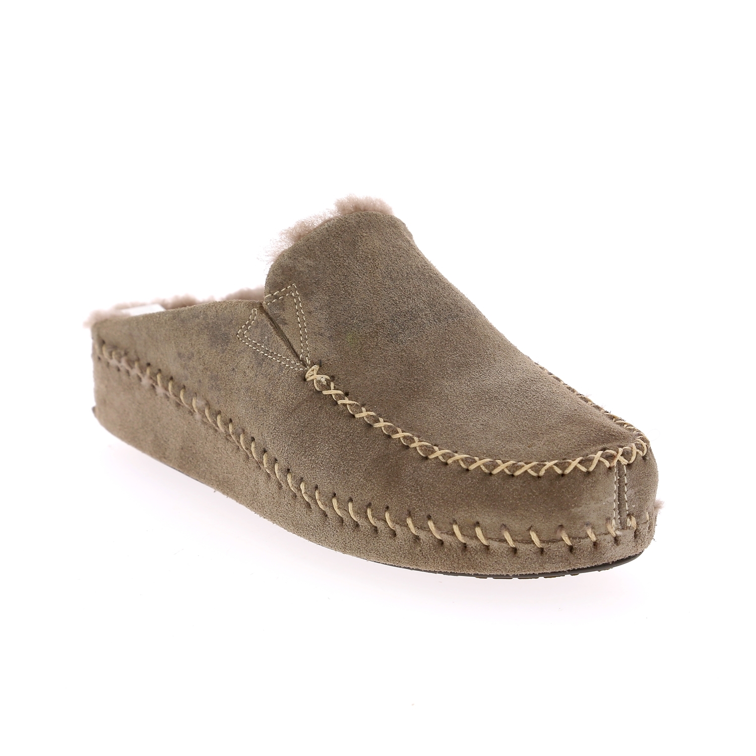 Zoom Cypres pantoffels taupe