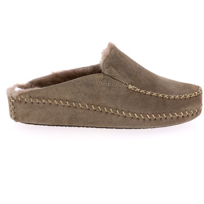 Cypres Pantoffels taupe