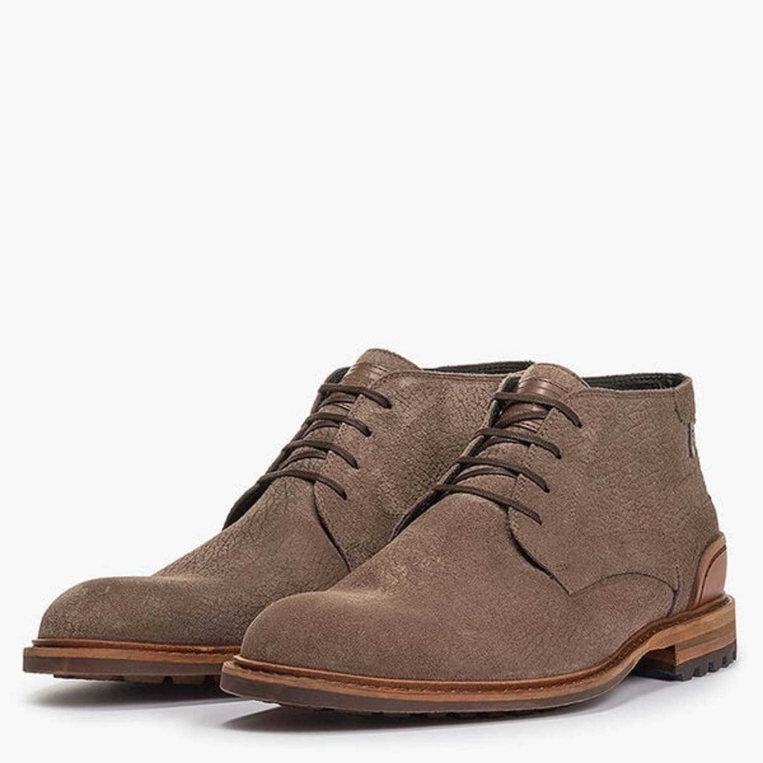 Zoom Floris Van Bommel bottines taupe