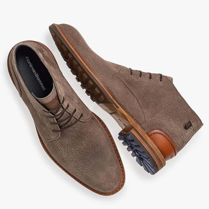 Floris Van Bommel bottines taupe taupe