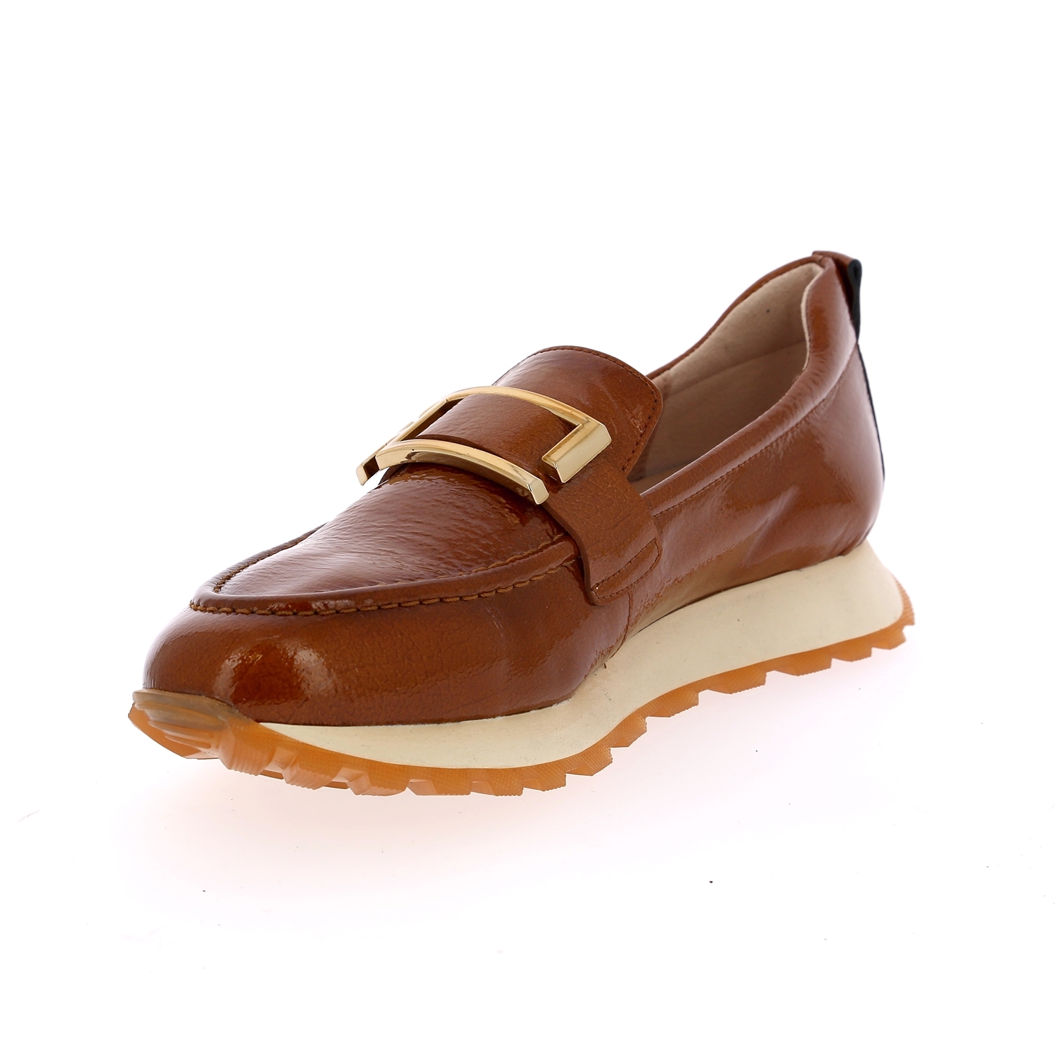 Zoom Hispanitas moccassins cognac