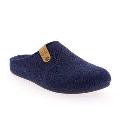 Cypres pantoffels blauw