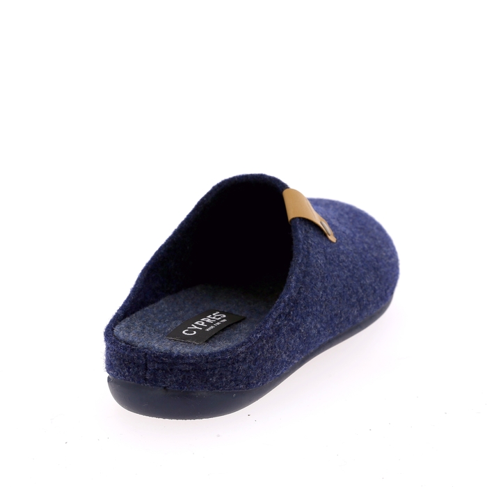 Cypres Pantoffels blauw