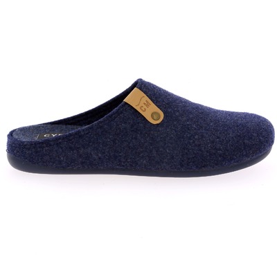 Cypres Pantoffels blauw