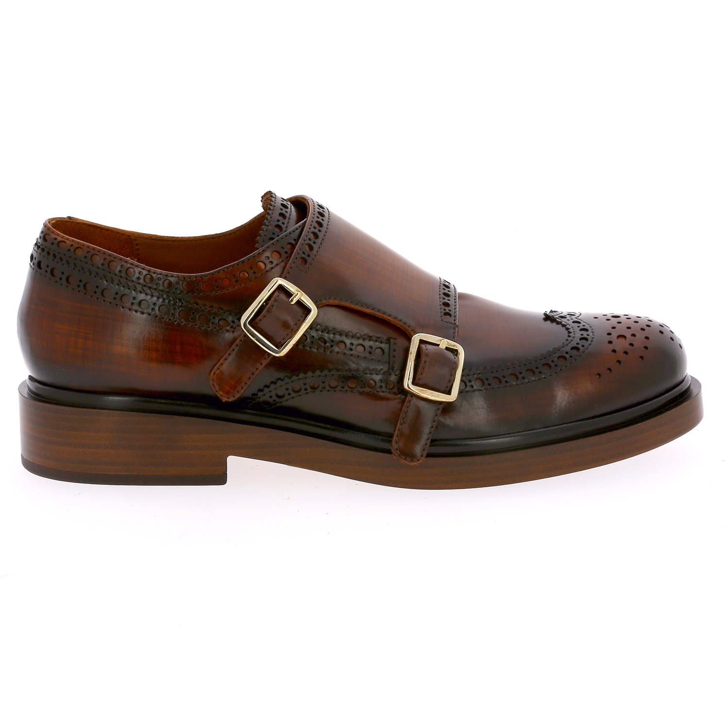 Zoom Pons Quintana moccassins cognac