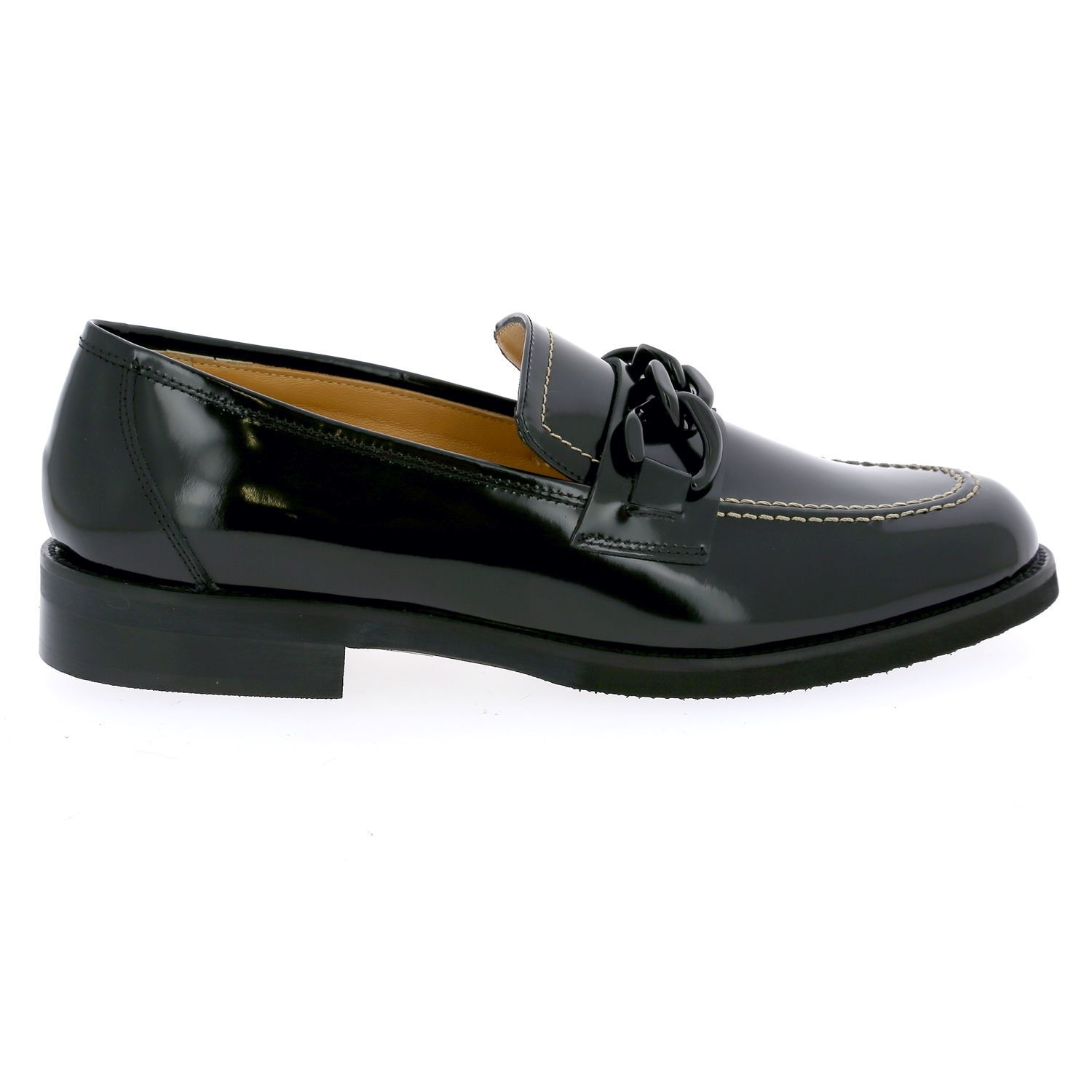 Zoom Luca Grossi moccassins noir