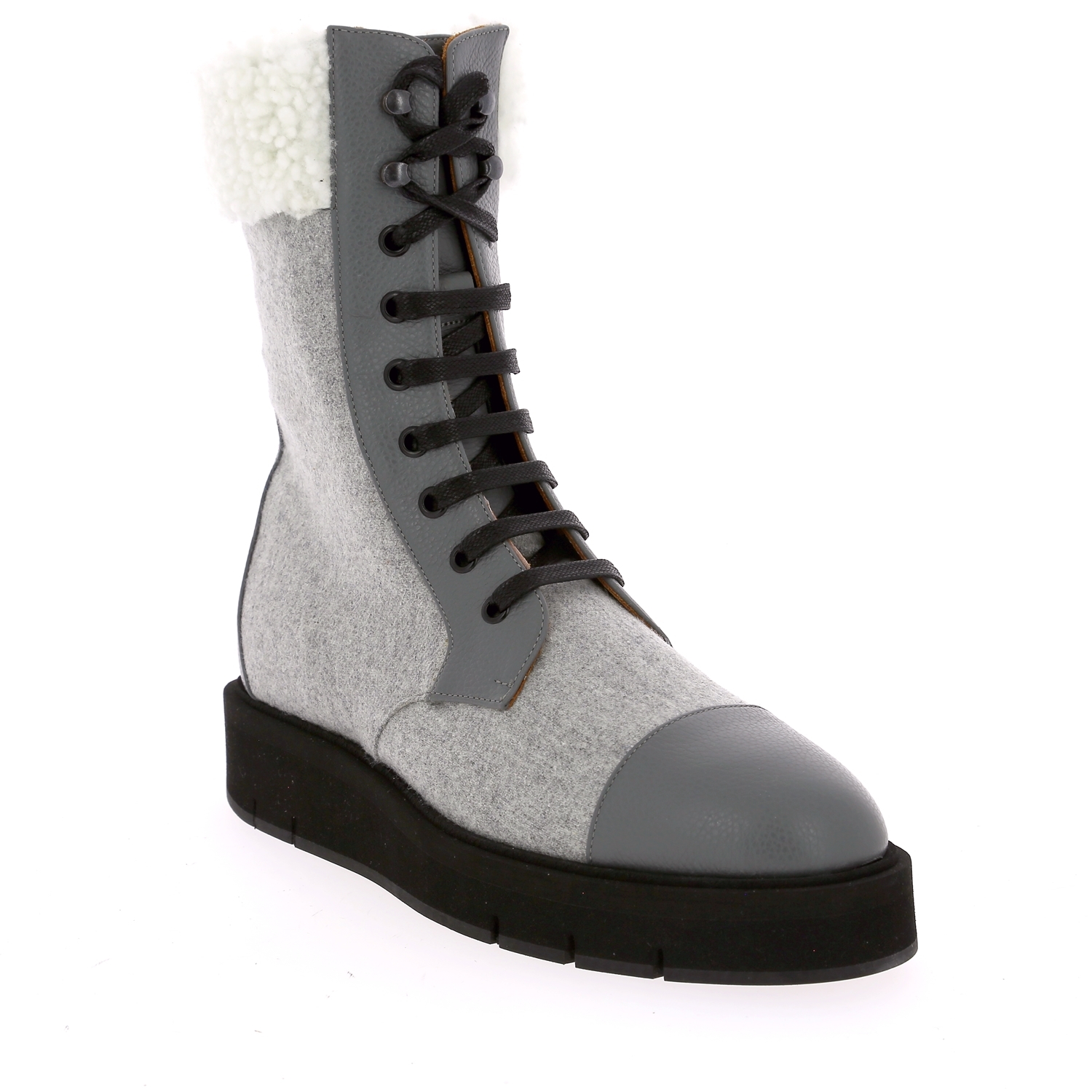 Zoom Roberto Festa bottines gris