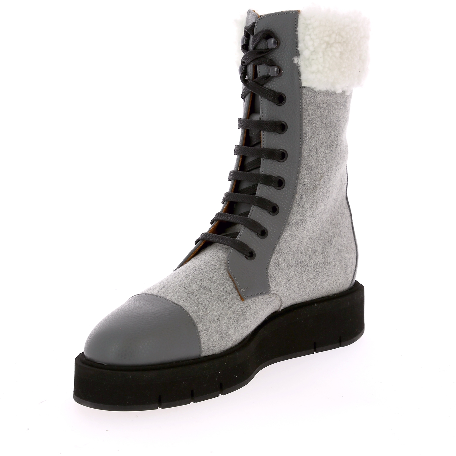 Zoom Roberto Festa bottines gris