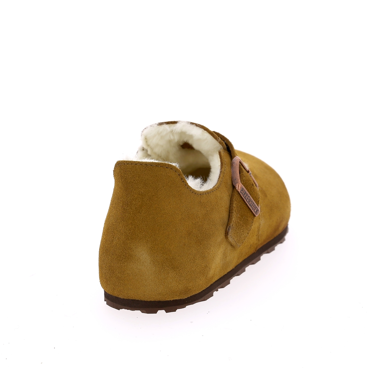 Zoom Birkenstock muiltjes - slippers camel