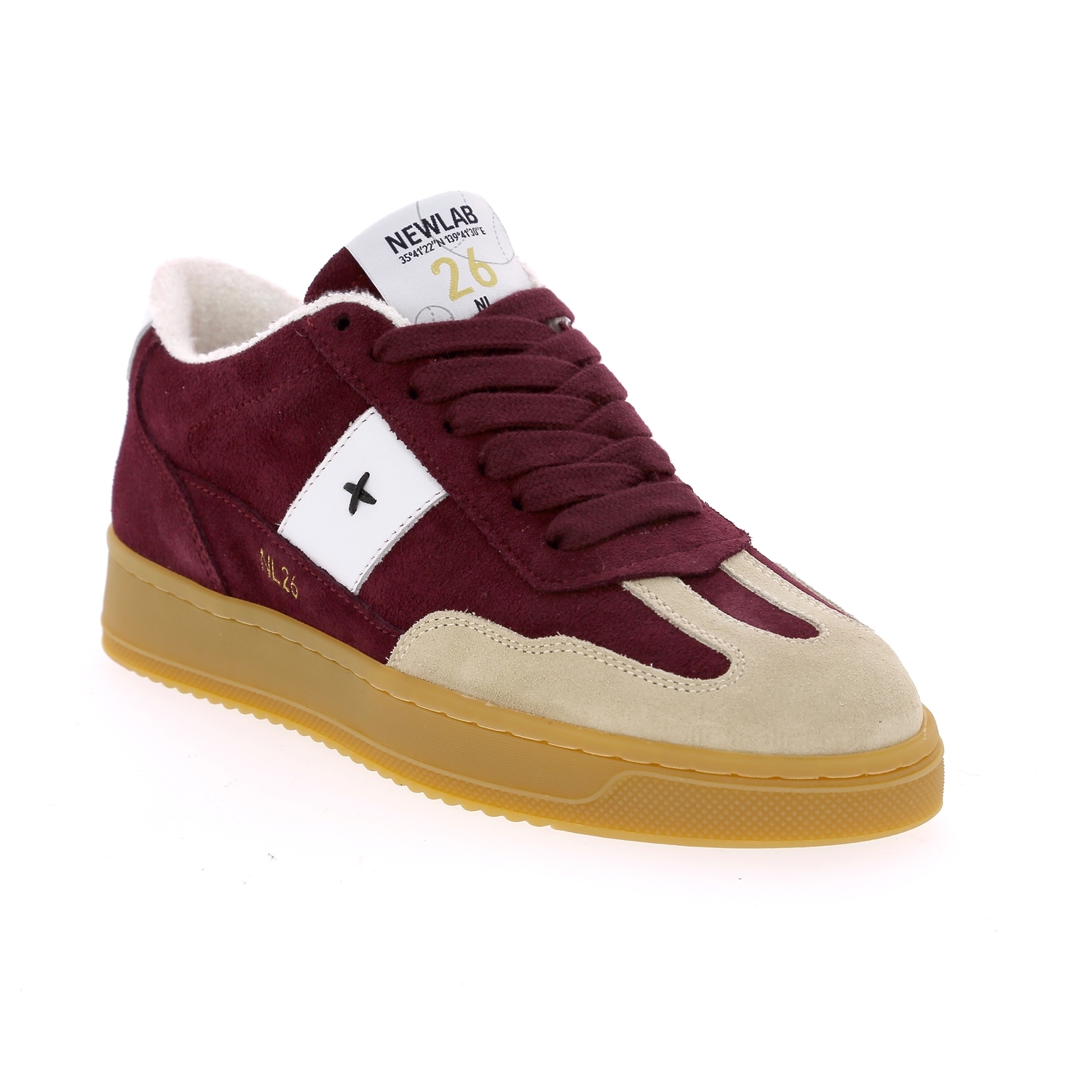 Zoom Newlab basket bordeaux