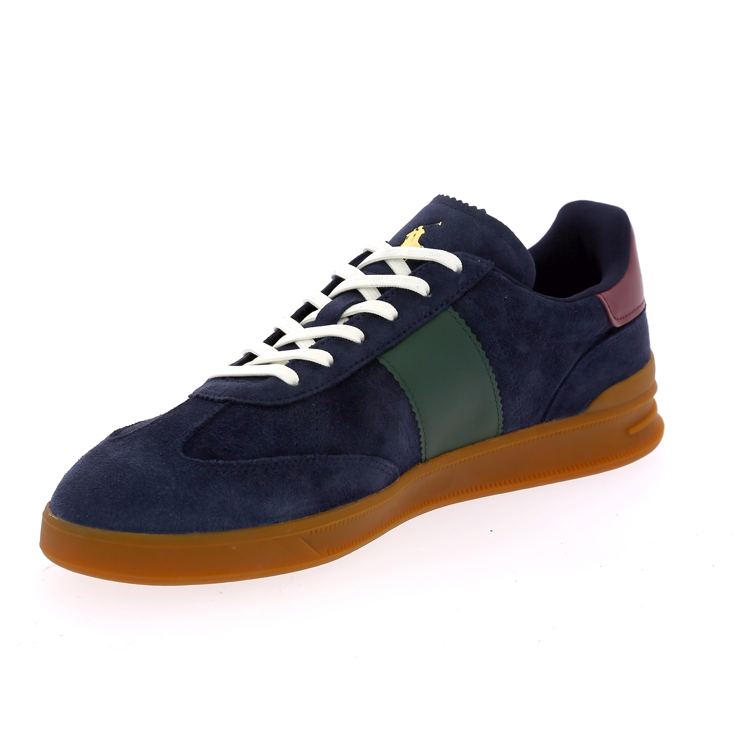 Zoom Ralph Lauren basket bleu