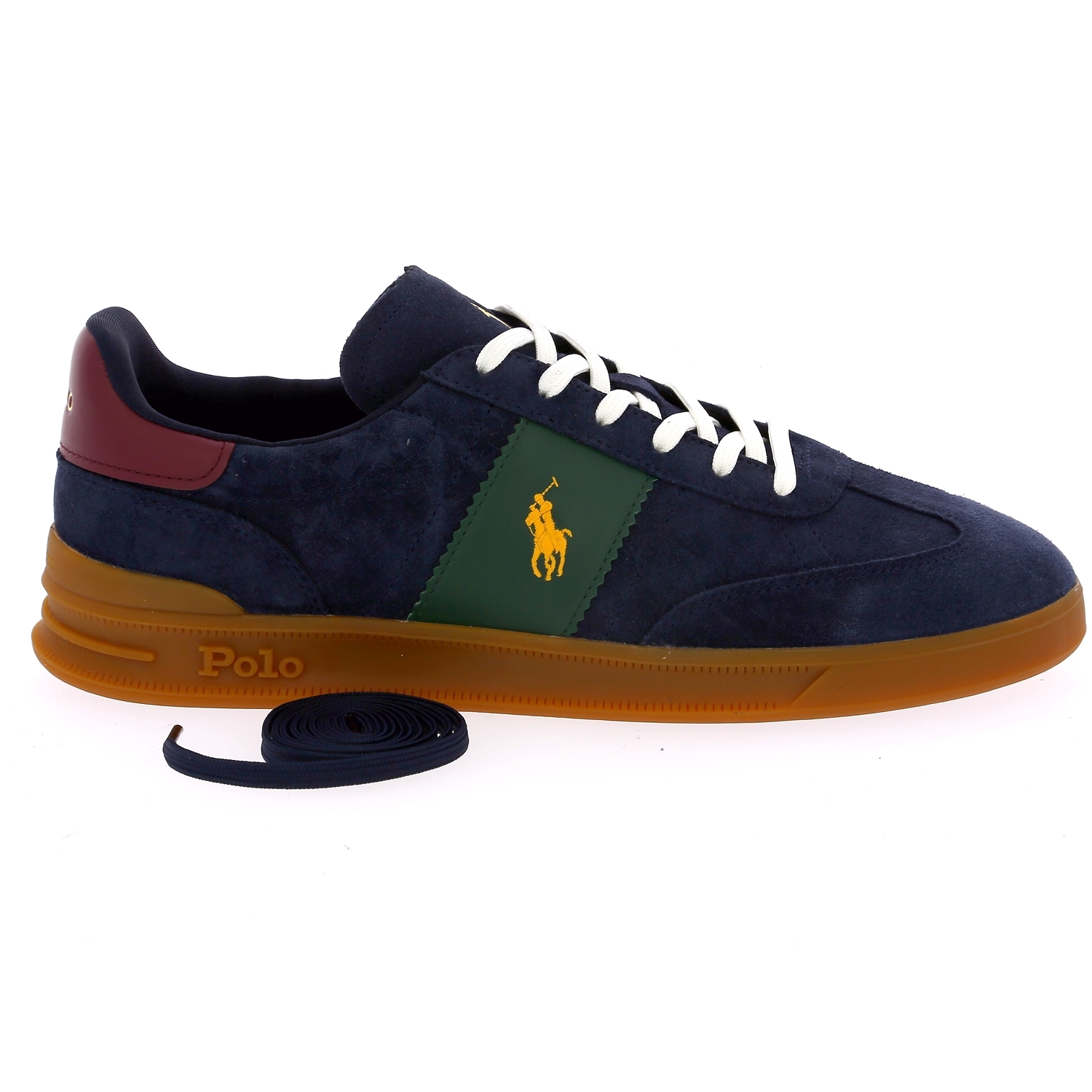 Zoom Ralph Lauren basket bleu