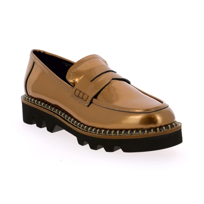 Di Lauro moccassins bronze