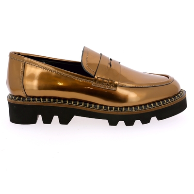 Di Lauro moccassins bronze