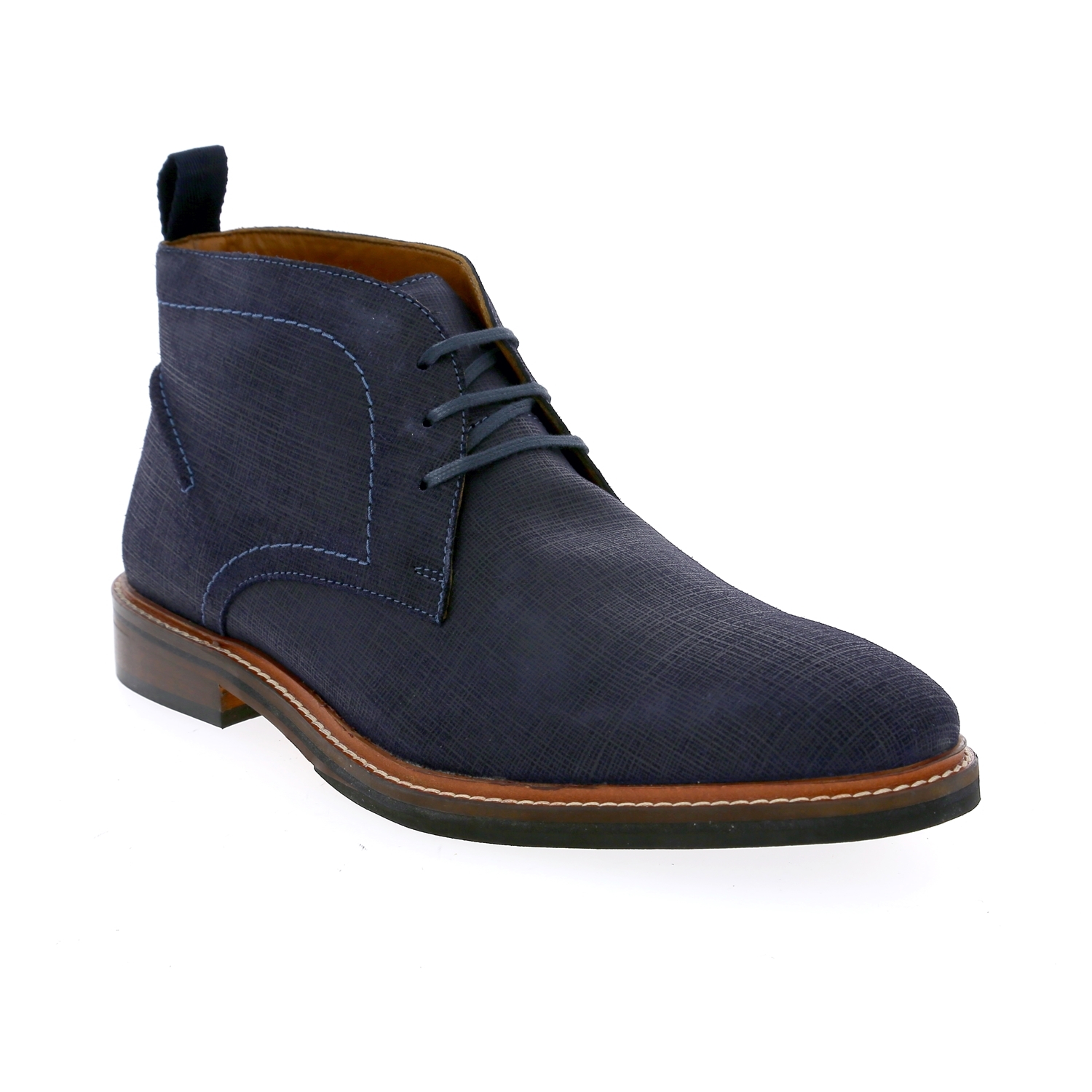 Zoom Daniel Kenneth bottines bleu