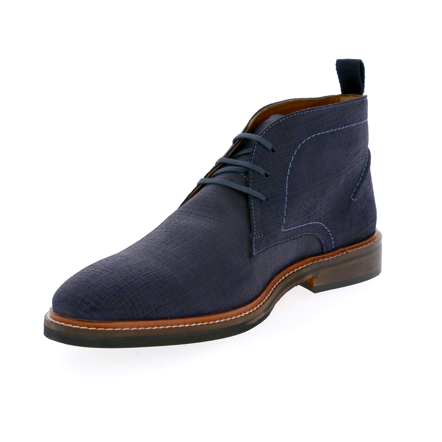 Zoom Daniel Kenneth bottines bleu