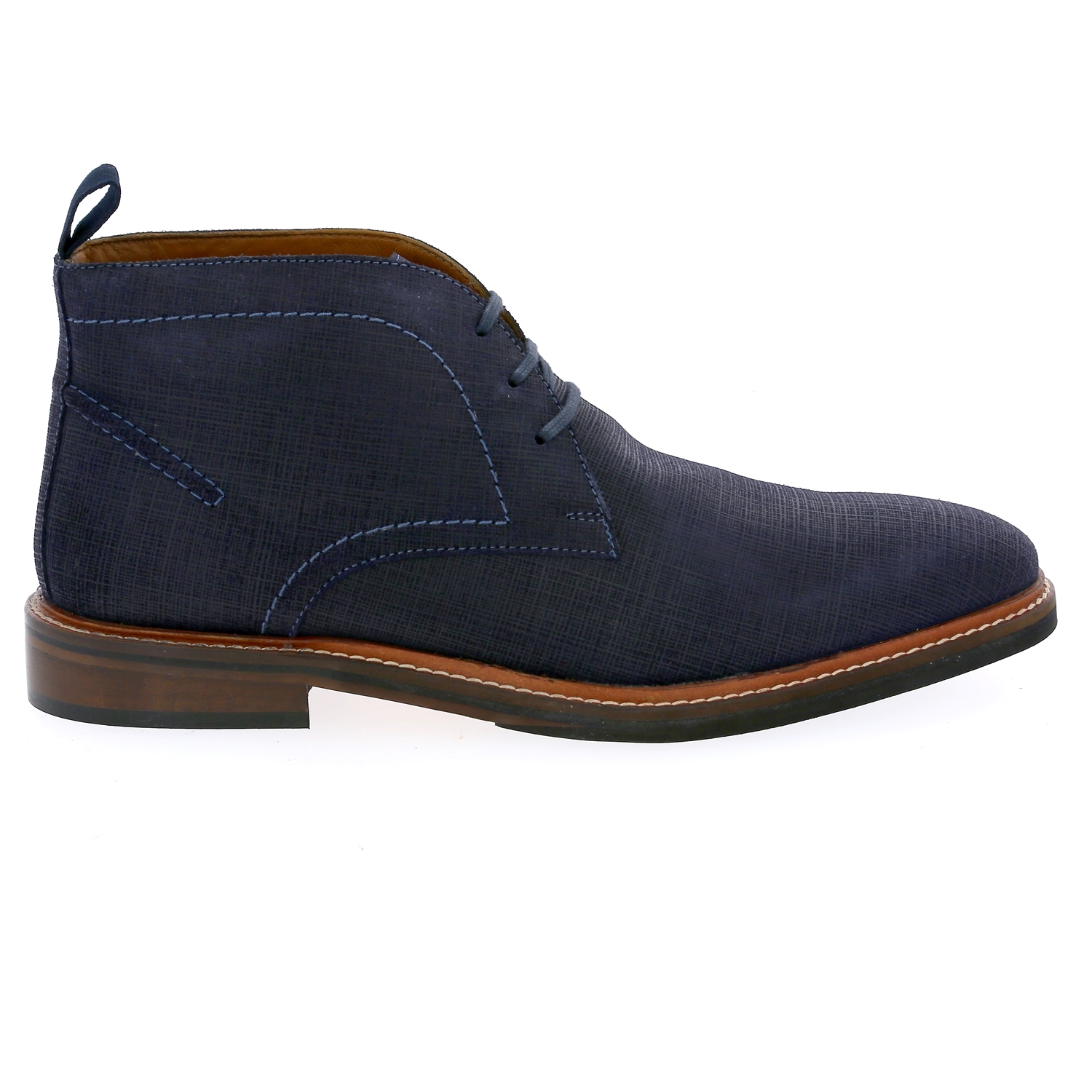 Zoom Daniel Kenneth bottines bleu