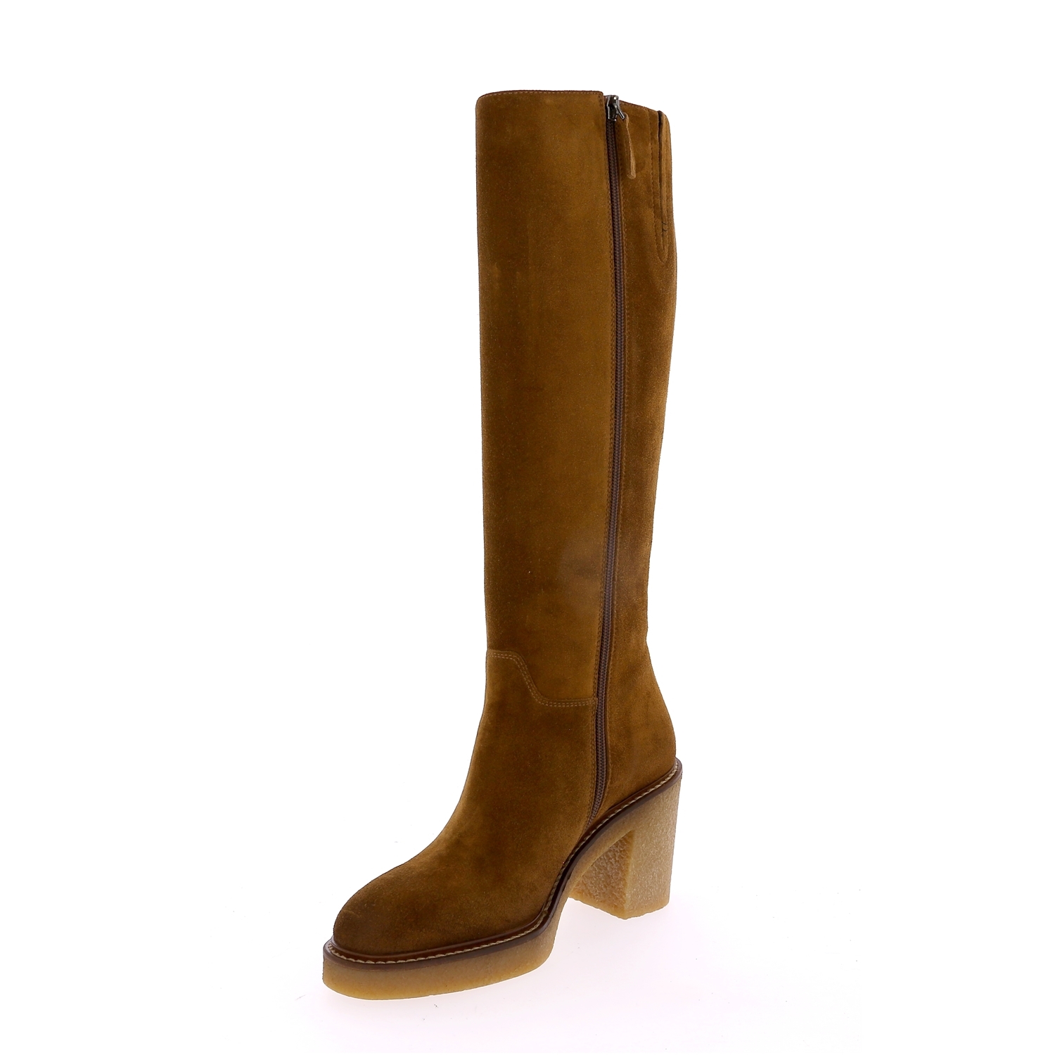 Zoom Rossano Bisconti bottes cognac