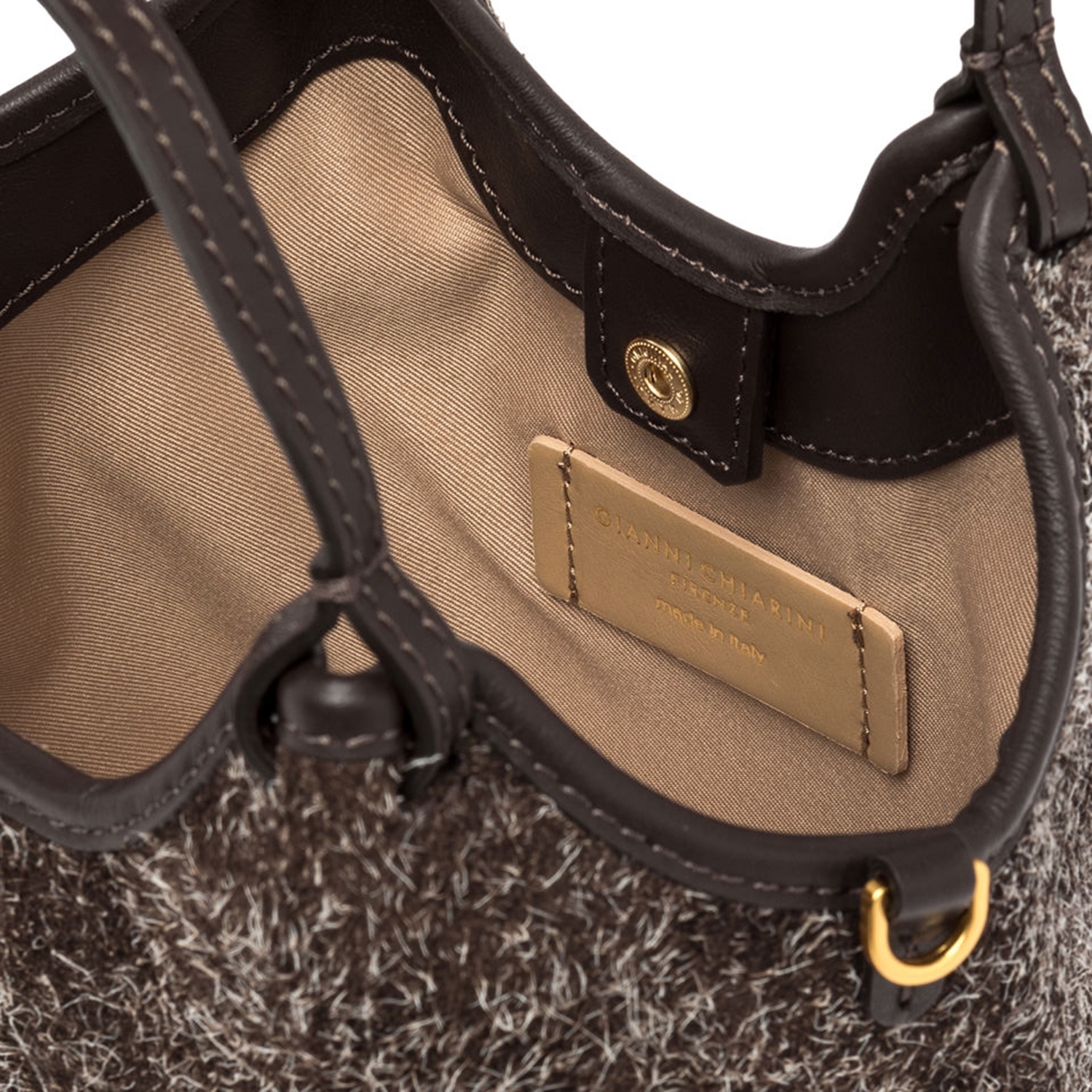 Zoom Gianni Chiarini handtas bruin