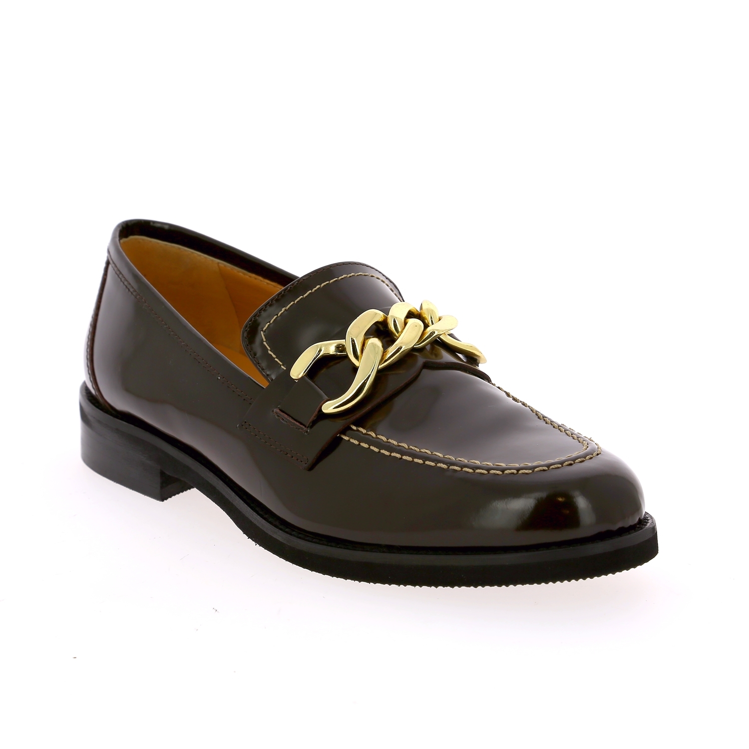 Zoom Luca Grossi moccassins brun