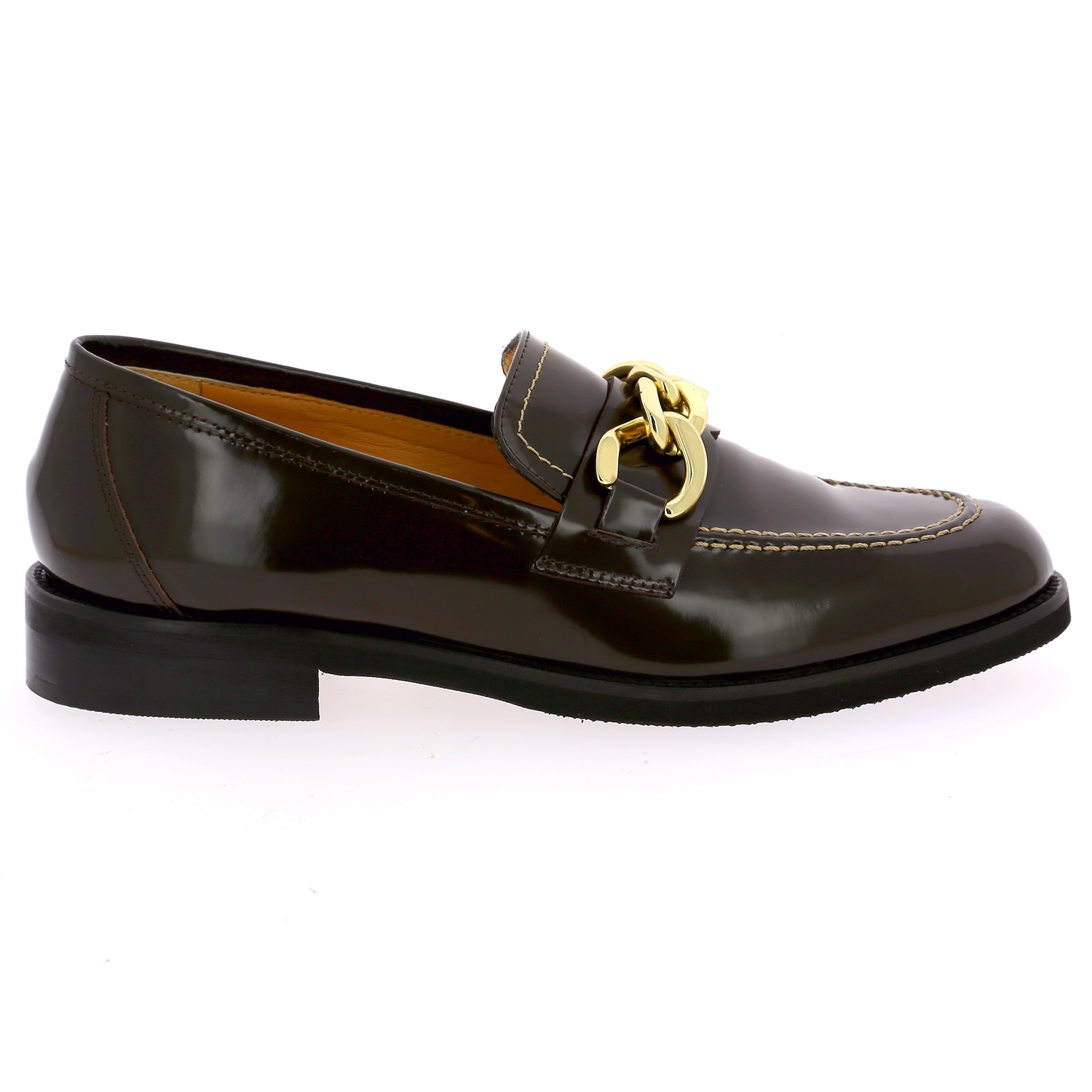 Zoom Luca Grossi moccassins brun