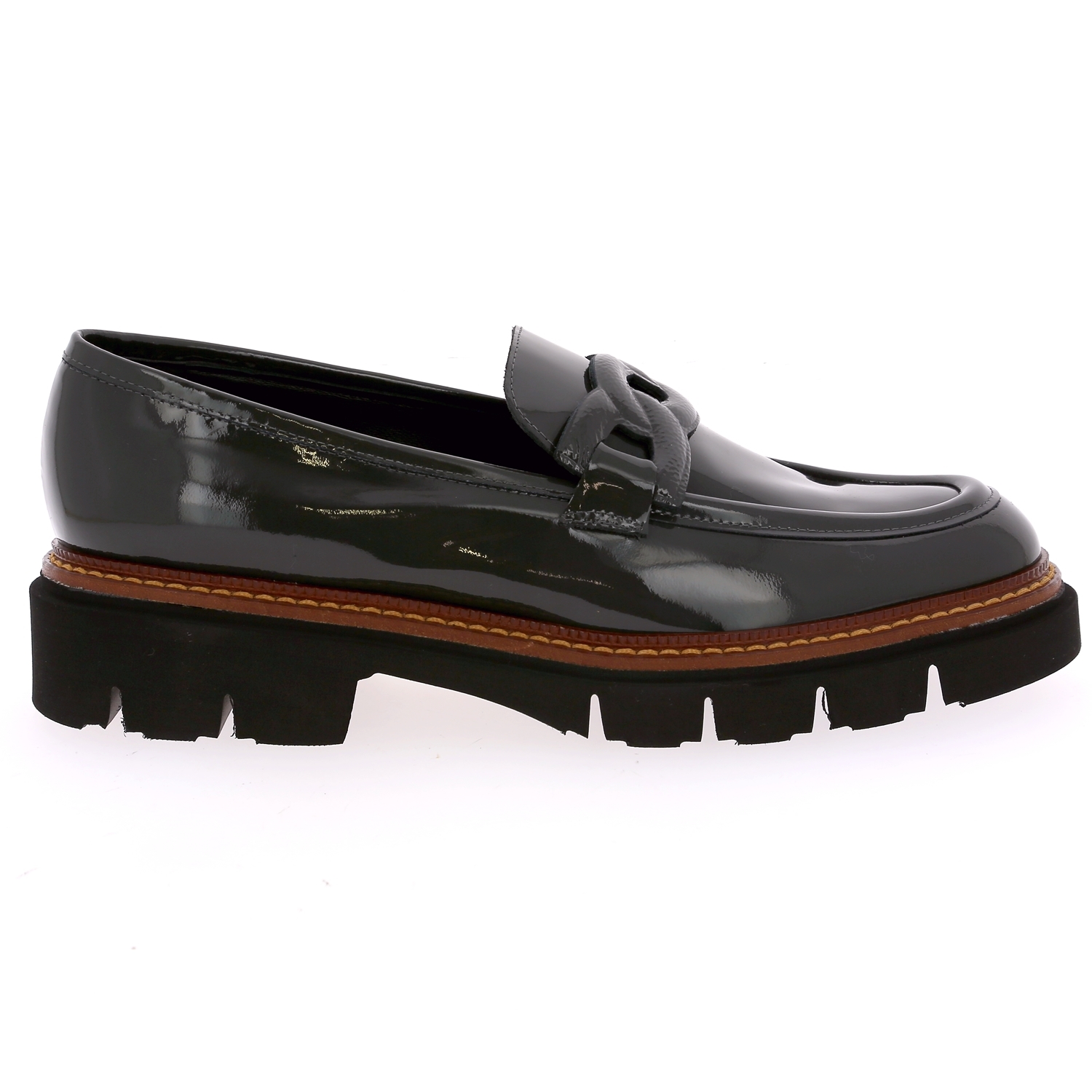 Zoom Luca Grossi moccassins gris