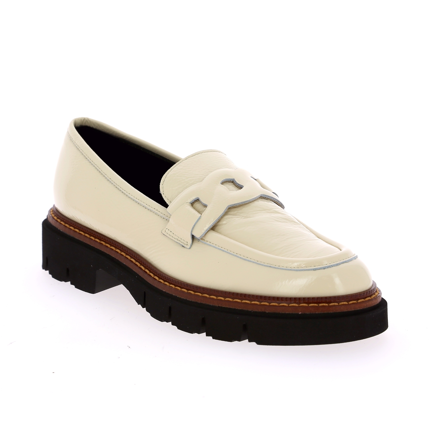 Zoom Luca Grossi moccassins milk