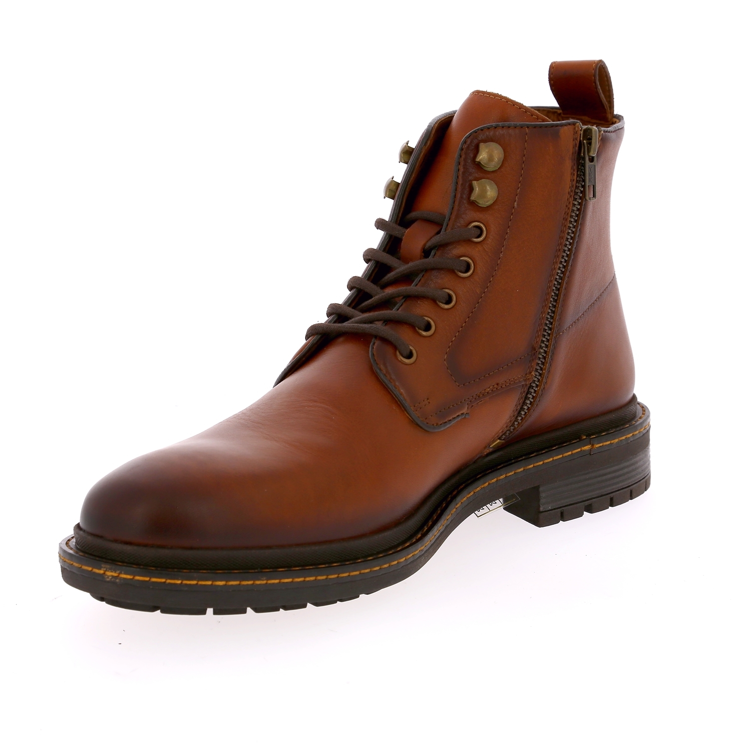 Zoom Daniel Kenneth bottines cognac