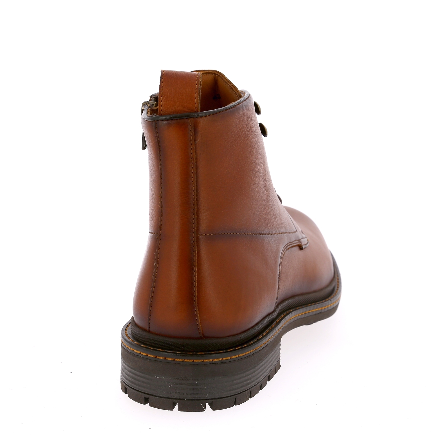 Zoom Daniel Kenneth bottines cognac