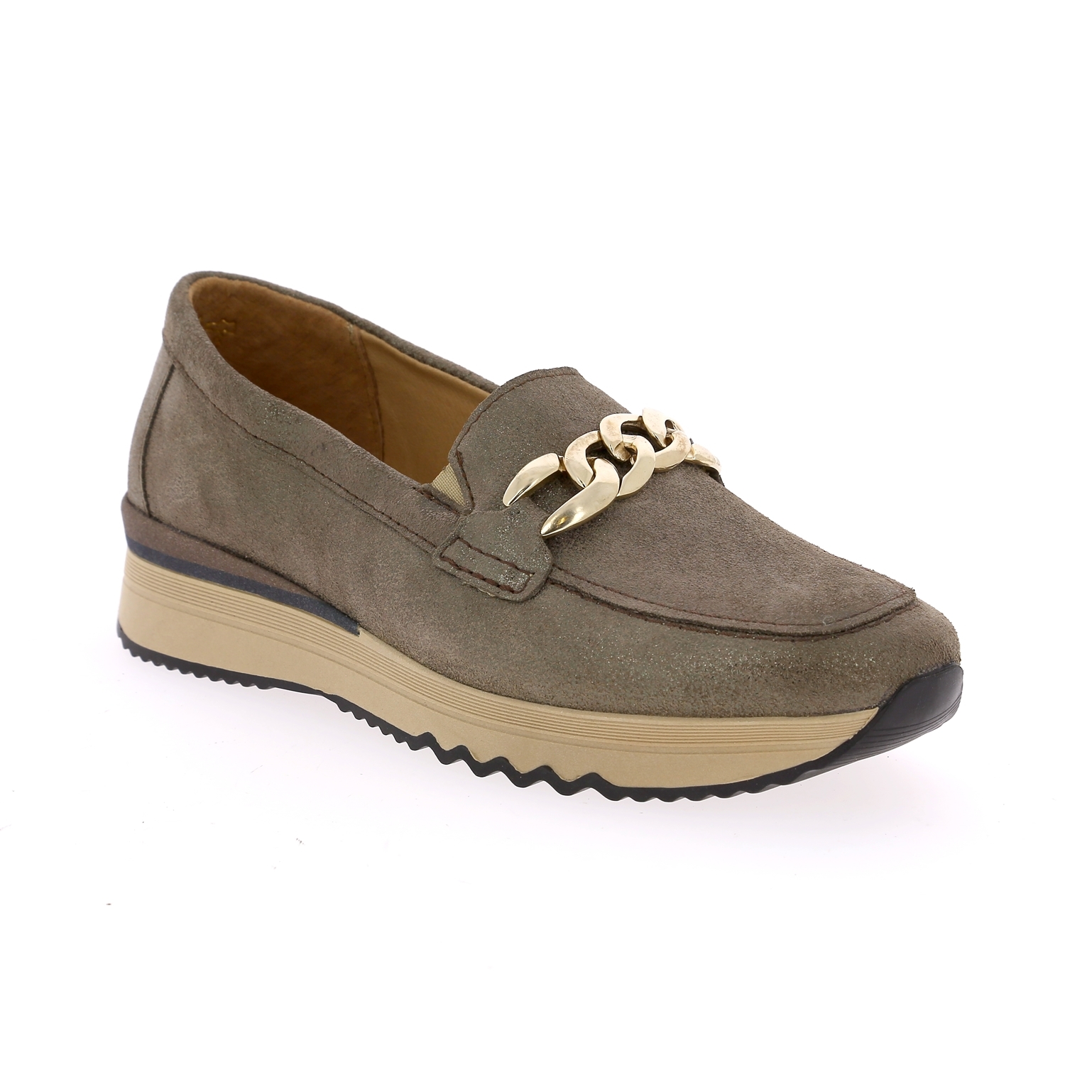 Zoom Cypres moccassins platine