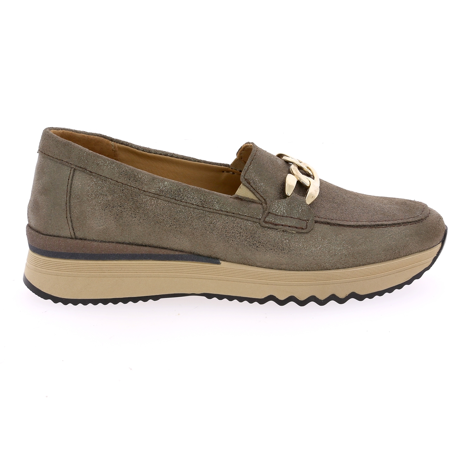 Zoom Cypres moccassins platine