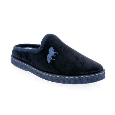 Cypres pantoffels blauw