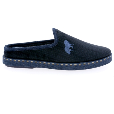 Cypres pantoffels blauw