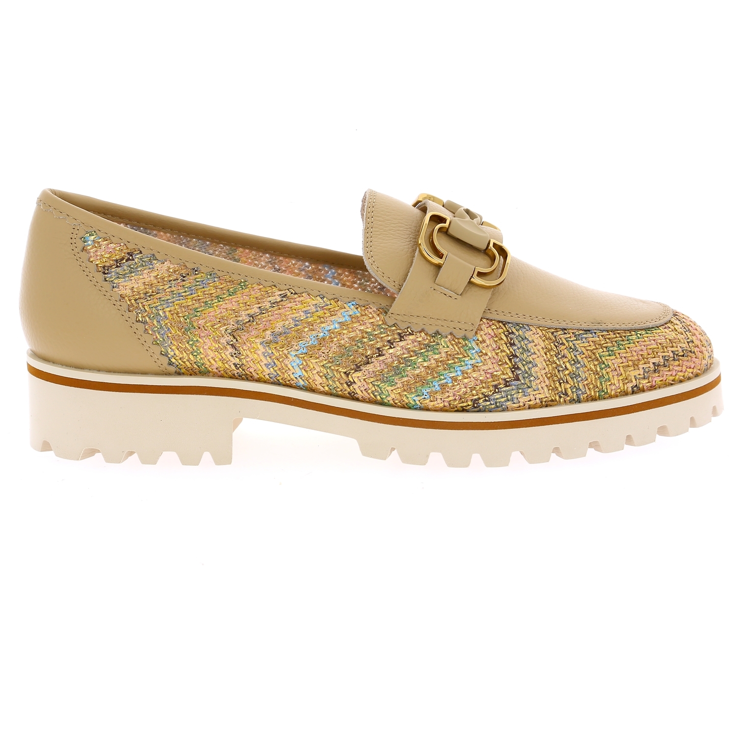 Zoom Gioia moccassins beige