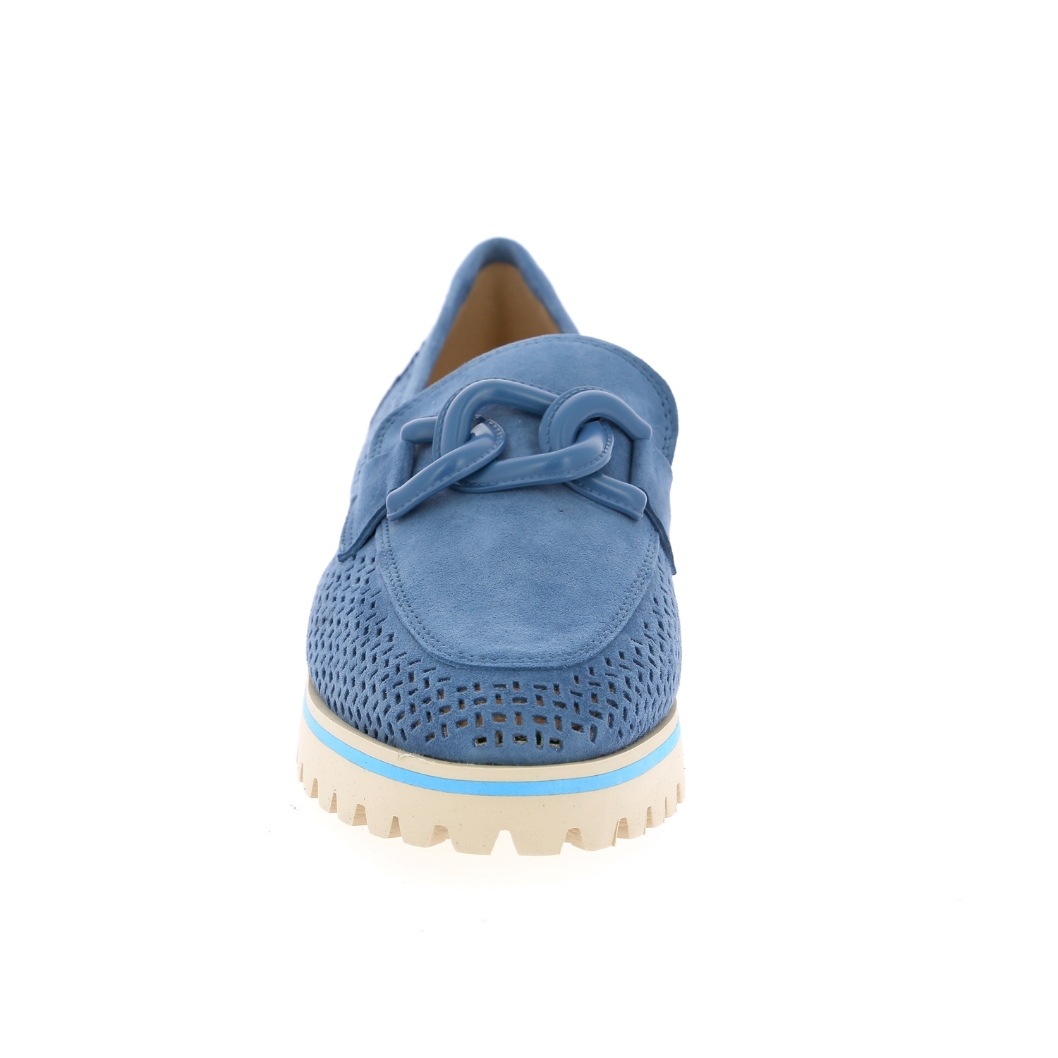 Zoom Gioia moccassins bleu