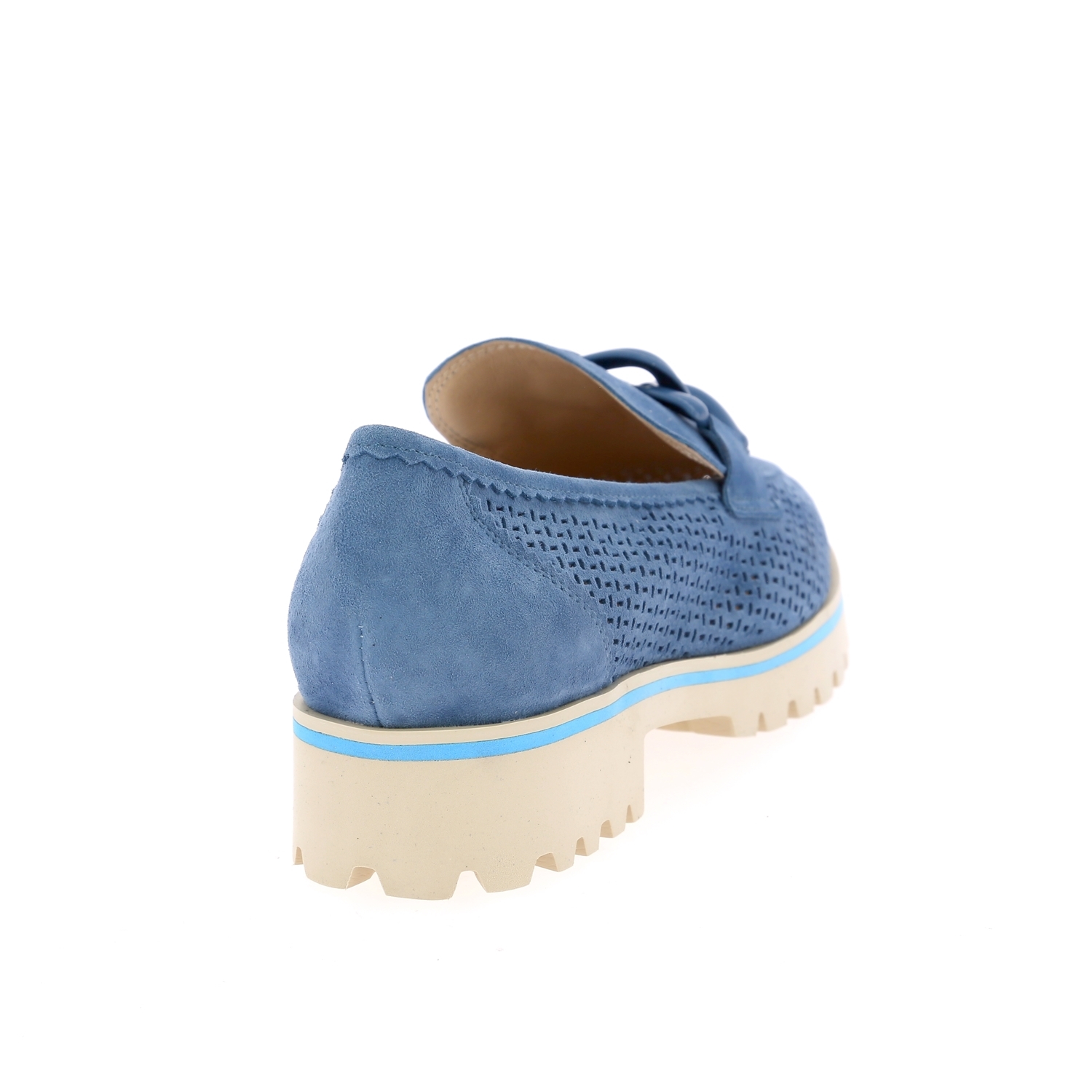 Zoom Gioia moccassins bleu